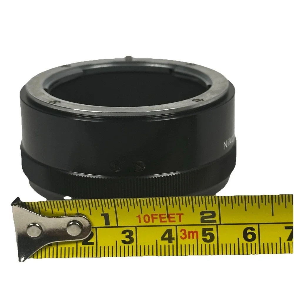 Vintage Nikon M2 Extension Tube 27.5mm‎ Pairs w/ Nikon 55mm Micro-Nikkor Lens